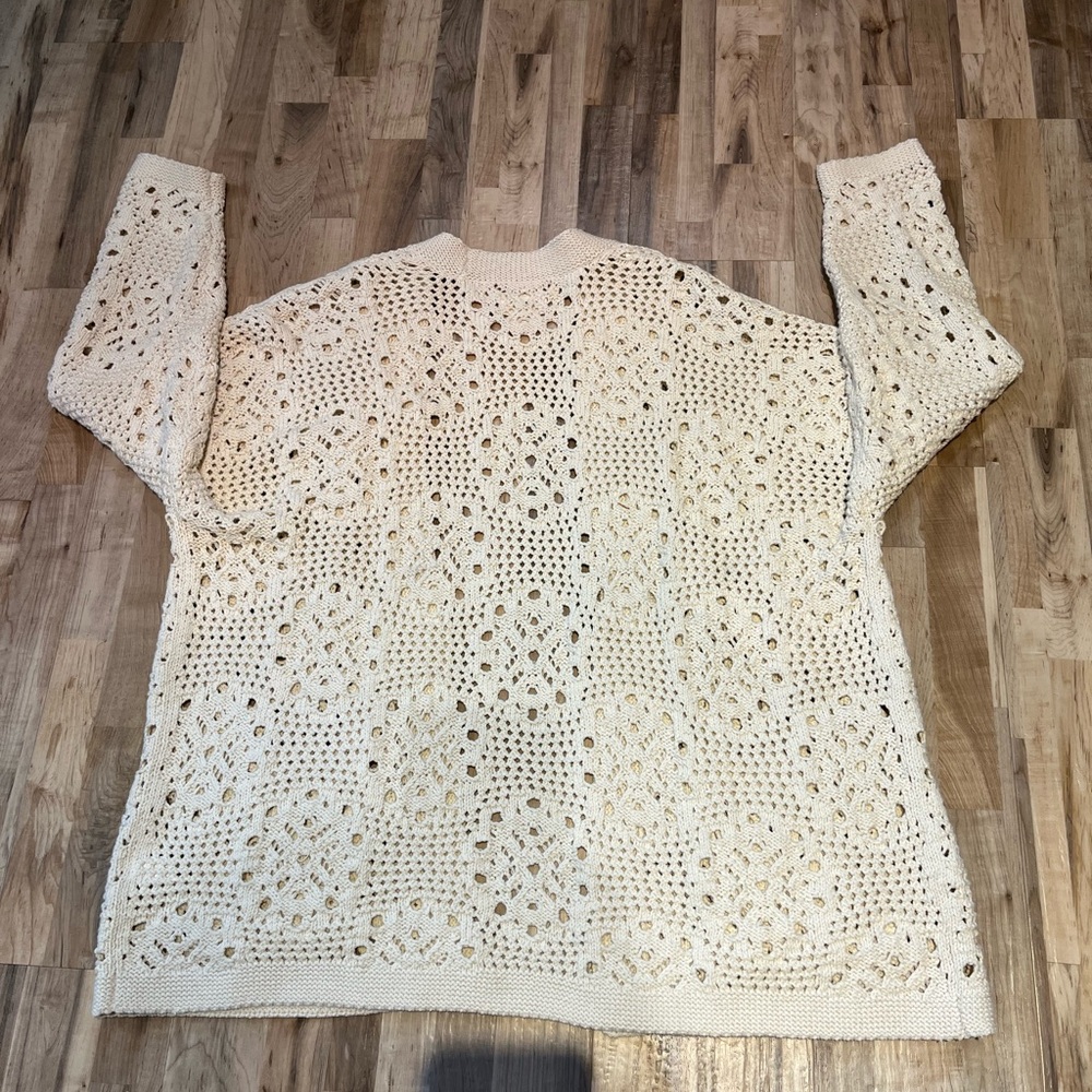 Lucky Brand Mixed Stitch Cardigan - Picture 6 of 10